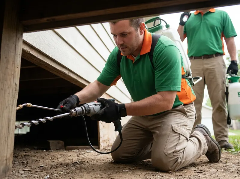 Carpenter Ant Structural Remediation in Kansas, MO